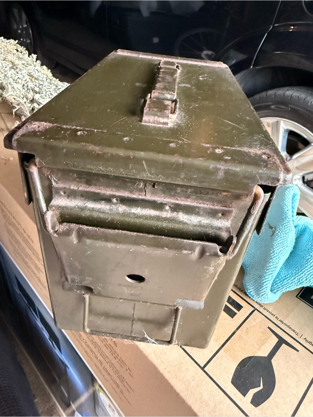 Green Ammo Case